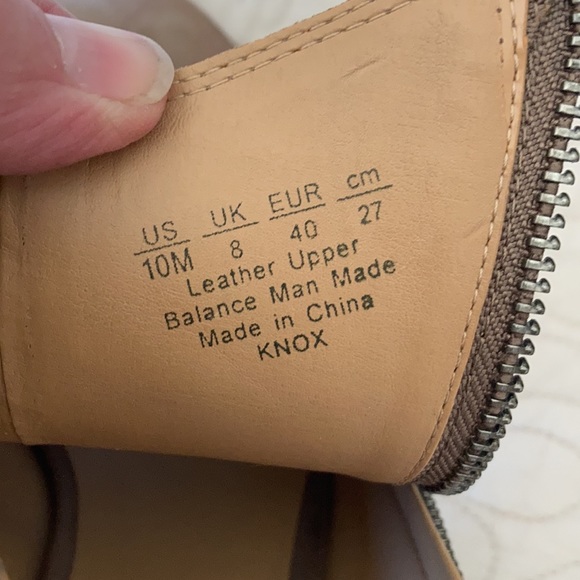 Franco Sarto Knox open toe leather upper mushroom color size 10 block heel - Picture 2 of 11